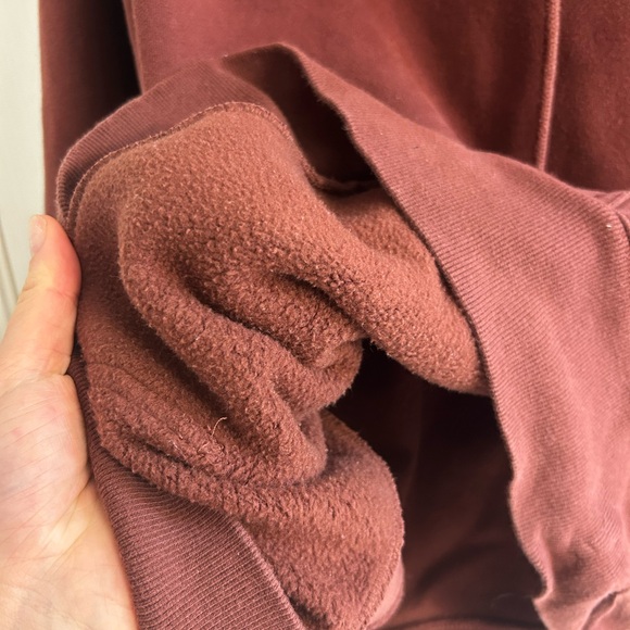 Aritzia cozy fleece boyfriend hoodie !! - Picture 5 of 5
